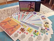 Ltd Ed London Royal Mint 2011 /12 Olympic 50p BUNC Coin & Stamp Cover collection