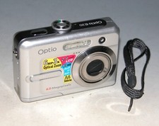 Pentax Optio E20 6.0MP Compact Digital Camera - Silver 7826