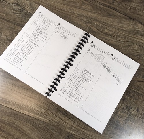 Farmall International 1480 Combine Parts Manual Catalog Book Assembly Schematic - Afbeelding 3 van 6