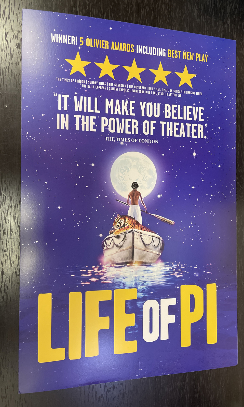 Life of Pi' Play to Open on Broadway