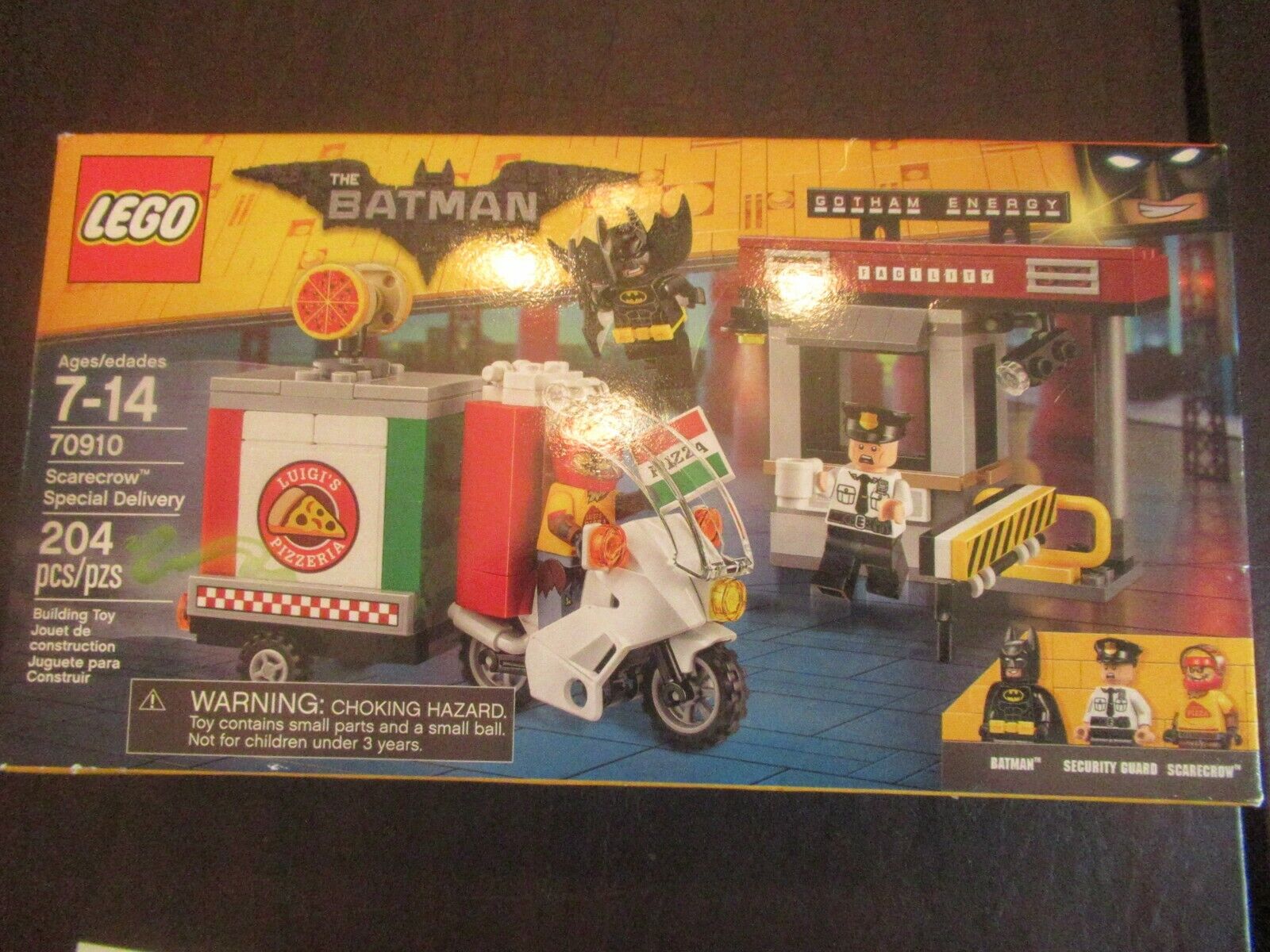 New LEGO 70910 The Batman Movie Scarecrow Special Delivery 204 Pieces - Sealed