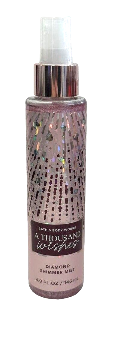 BATH BODY WORKS A THOUSAND WISHES DIAMOND SHIMMER MIST BODY