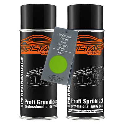 Lack Spraydosen für Chrysler Dodge Jeep Viper MG7 Stryker Green Perl Grund Basis