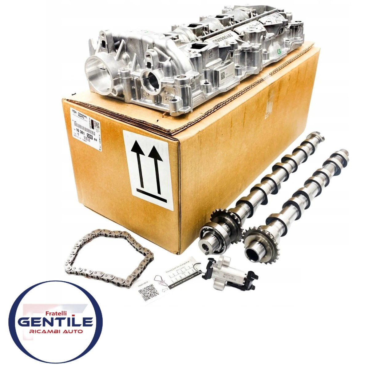 Set Modification Camshaft Head Chain Original Peugeot 1.5 HDI 