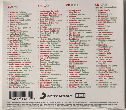 Various - NOW That's What I Call Christmas -2022 (4CD) New Sealed - Imagen 2 de 2