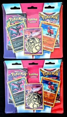 Pokemon 2X BLISTER FUSION STRIKE + ASTRAL RADIANCE Evolving Skies Galarian Birds