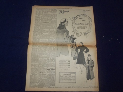 1945 MARCH 20 NEW YORK TIMES -U.S. TANKS CLOSING VAST TRAPS AROUND SAAR- NP 6671 - Picture 7 of 7