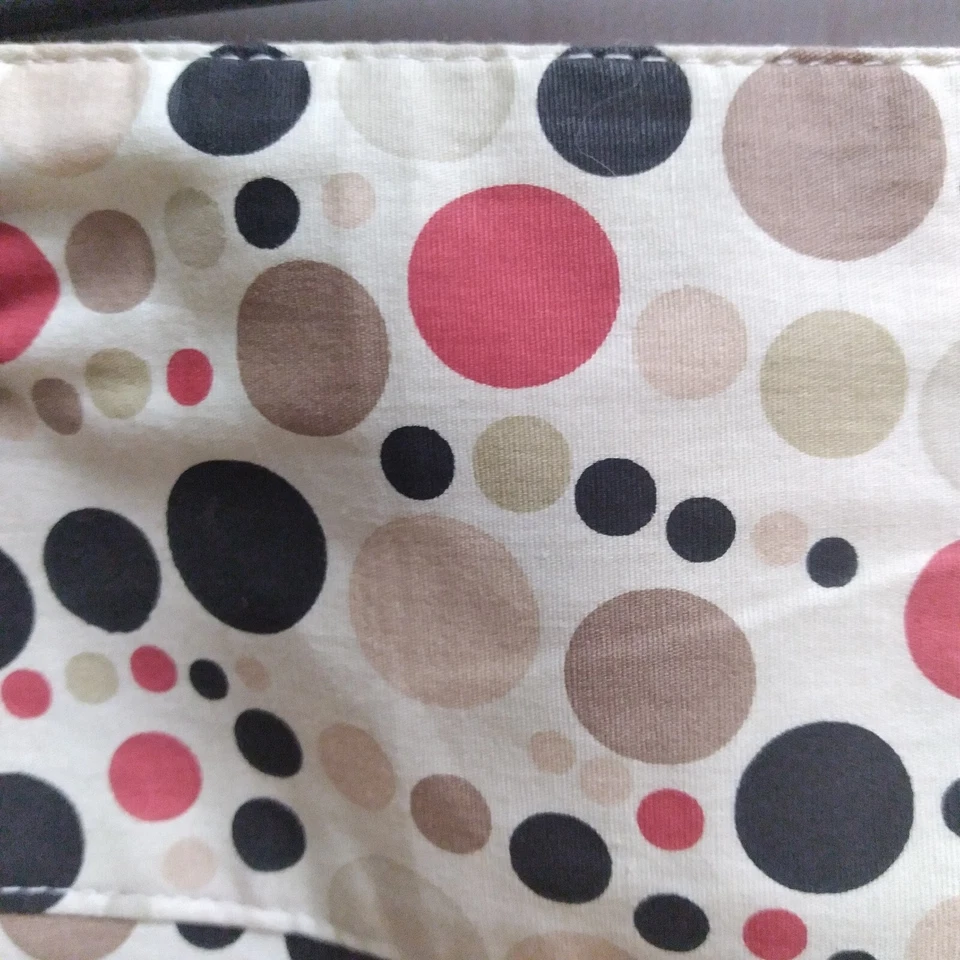 Saia Heart And Soul Feminina Tamanho M Bronzeada Bolinhas Comprimento Médio Swing - Imagem 4 de 4