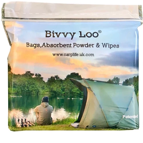 Carp Life Bivvy Loo Bags Refill - Carp Fishing Camping Toilet Biodegradable Bags