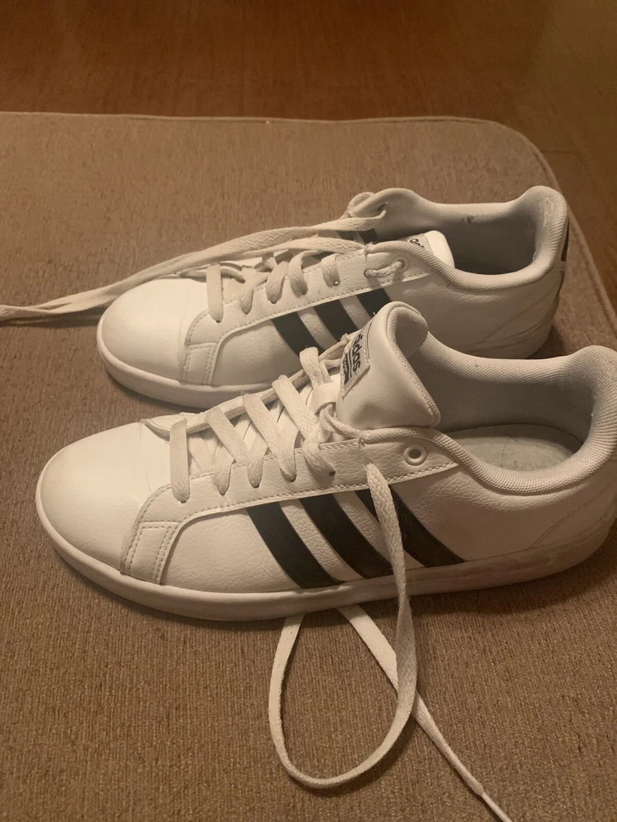 Adidas cloudfoam advantage shop stripe women's