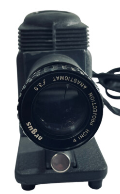Projecteur De Diapositives Argus 300 Vintage – Fonctionne – Objectif Anastigmat 4 Pouces F3.5