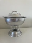 Vintage Round Trade Continental Mark 340 Chafing Dish With 11 Quart Pyrex Bowl