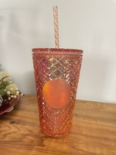 Starbucks 16 oz Iridescent Cold Cup - Rose Gold