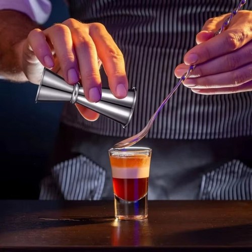 Japanese Style Double Cocktail Jigger Wine Shake Measure Cup Party - Picture 10 of 16