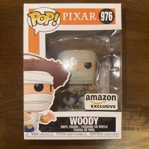 Funko POP! Figure Pixar Toy Story Mummy Woody #976 Halloween Amazon Exclusive