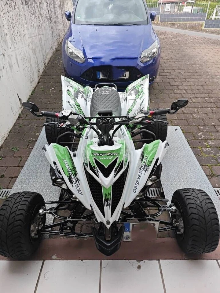 Kit gráfico Yamaha Raptor 700 700R 2013-2025 ATV Grafik Decals Aufkleber - Bild 3 von 4