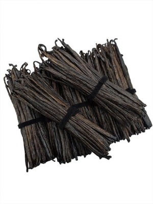 Grade B Tahitian Vanilla Beans 4 8'' Premium Extract Floral & Cherry  - By Pound