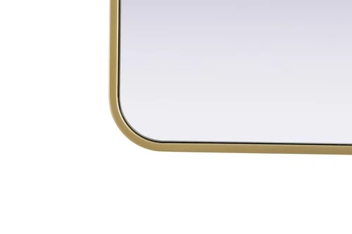 Elegant Lighting MR8A2740 Remy 27"W x 40"H Rectangular Flat - Silver - Picture 10 of 12