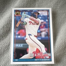 Topps75 2026 Series 1 Insert 75th Anniv. Bryce Harper Phillies 1991 T91-60 Card