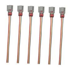 6pcs Ignition Coil Connector Plug Pigtail Harness for F150 2011 2012 2013 2014 