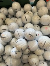 40 Wilson Staff Mix Of White Golf Balls - Mint And Pearl /a Grade