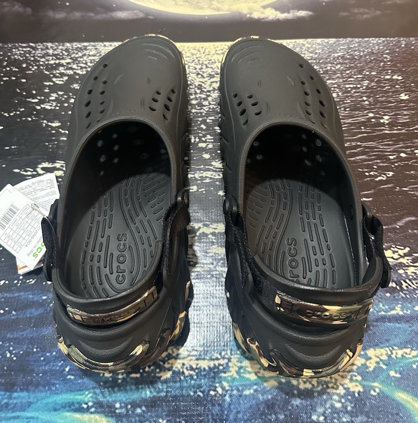 Crocs Echo Camo Ro Clogs Men’s Size 11 “Rare” image 6
