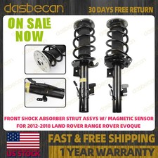 2PCS Front Shock Absorber Struts w/ Magnetic For Range Rover Evoque 2012-2018