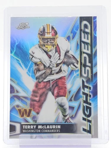 2025 Topps Cosmic Chrome Terry McLaurin Base (RAW)