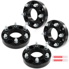 4 Pcs 14x1.5 1.25" Hub Centric Wheel Spacers 6x135 For 2015-2025 Ford F-150 Lobo