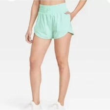 All In Motion High Rise Flex Shorts Size XXL Gym Workout Exercise Activewear