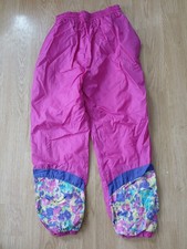 Vintage Girls Sz 8 Windbreaker PARACHUTE Pants From The 80's Swisher Pants