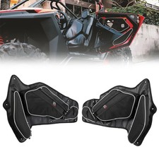 UTV Front Door Storage Bags w/ Knee Pad for Polaris RZR Pro XP 4/PRO R 4 2020-24