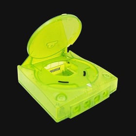SEGA Dreamcast DC Retro Video Game Console Transparent Case