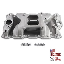 7501 2026 Vortec Air-gap Intake Manifold Aluminum Dual Plane A-2026 Silver 7501 2026 Vortec Air-gap Intake Manifold Aluminum Dual Plane A-2026 Silver