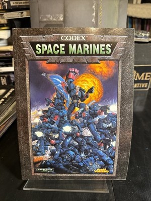 Codex Space Marines (Warhammer 40,000 40k RPG) UK Games Workshop Supplement