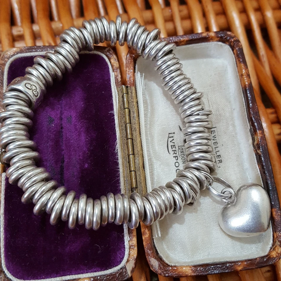 Links Of London 925 Sterling Silver Bracelet, Sweetie Heart Bracelet,Small Wrist - Image 2 of 4