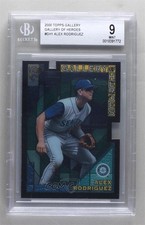 2000 Topps Gallery of Heroes Alex Rodriguez #GH1 BGS 9 MINT 3hd
