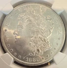 1880-S Morgan Silver Dollar $1 NGC MS64 San Francisco Mint Business Strike