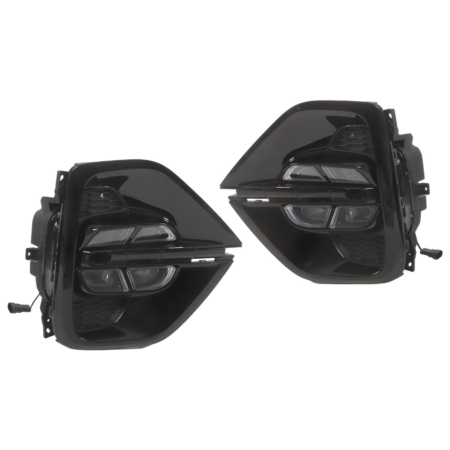 LED DRL Pair Daytime Running Lamps Fog Lights For 2019-20-2021-2022 Kia Sportage