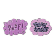 2-3PCS/SET Cartoon Anime Movies Character Enamel Pins Cute Pink Dog Proud Cat