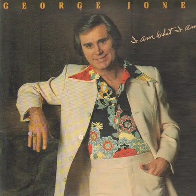 George Jones I Am What I Am NEAR MINT Epic Vinyl LP