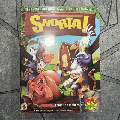 Snorta (2007) Fun Family Board Game Mattel Games - New In Box Sealed