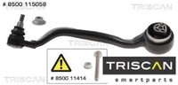 Triscan 8500115058 Lenker FüR RadaufhäNgung Querlenker Lenker FüR BMW
