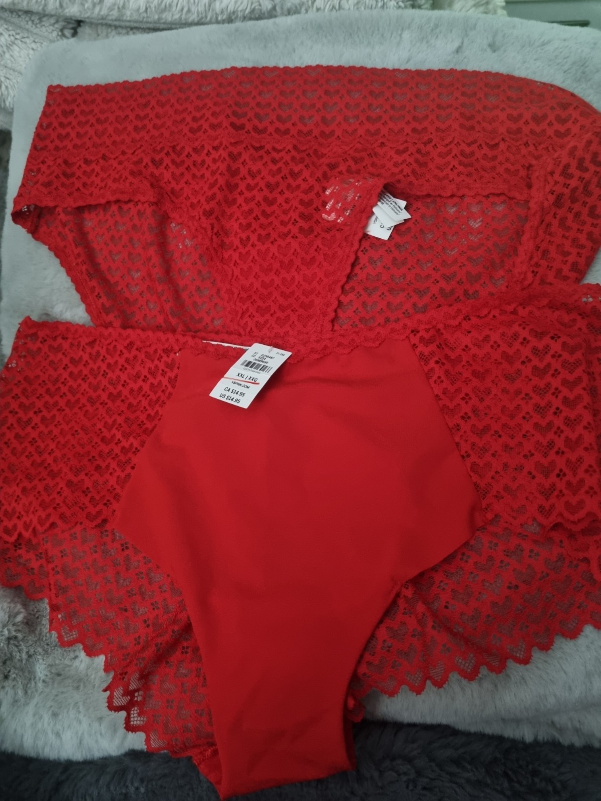 Bragas Victoria’s Secret para mujer talla XXL Reino Unido 20 talla grande x 2 nuevas con etiquetas