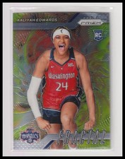 2024 Panini Prizm WNBA #3 Aaliyah Edwards Fractal