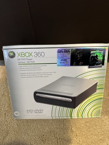 Microsoft HD DVD Player für Xbox 360 Neu OVP mit Film, King Kong fehlt - Bild 2 von 6