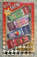 Hand Cream 4 Pieces 1 fl oz Each: Peppermint, Caramel, Apple, Vanilla NEW SEALED
