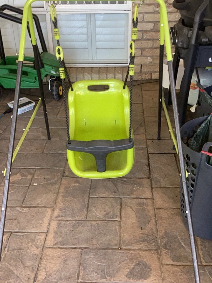 Cot And Bedding And Swing - image 2 of 3