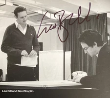 LEO BILL 28 DAYS LATER GIRL DRAGON TATTOO DR WHO PHOTO signed autograph POW#99