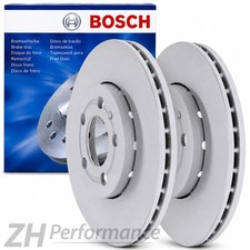 2x BOSCH 0 986 478 853 BD753 Bremsscheibe Ø256mm vorn Audi A1 Seat Skoda VW Polo